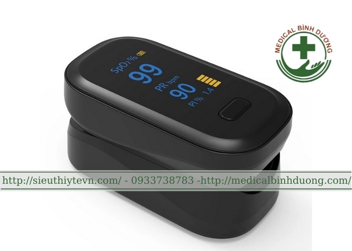 mua máy đo nồng độ oxy trong máu và đo nhịp tim chính hãng tại bình dương