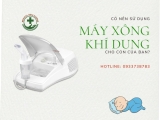 Có nên sử dụng máy xông khí dung cho trẻ?