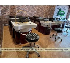 Lắp đặt giường gội đầu dưỡng sinh tại Bình Dương
