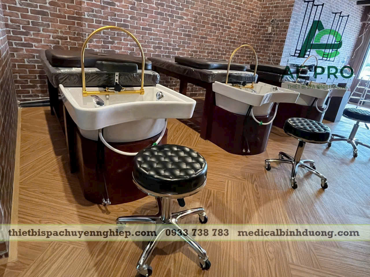 giường gội đầu dưỡng sinh tại Bình Dương