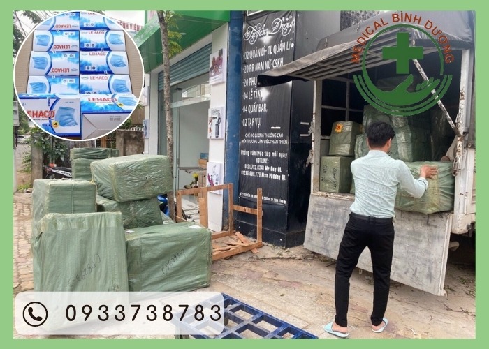 khẩu trang y tế số lượng lớn tại bình dương