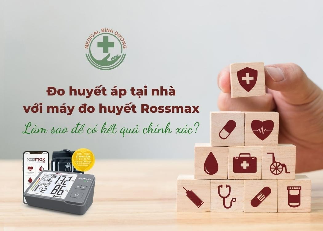 đo huyết áp tại nhà với máy đo huyết rossmax