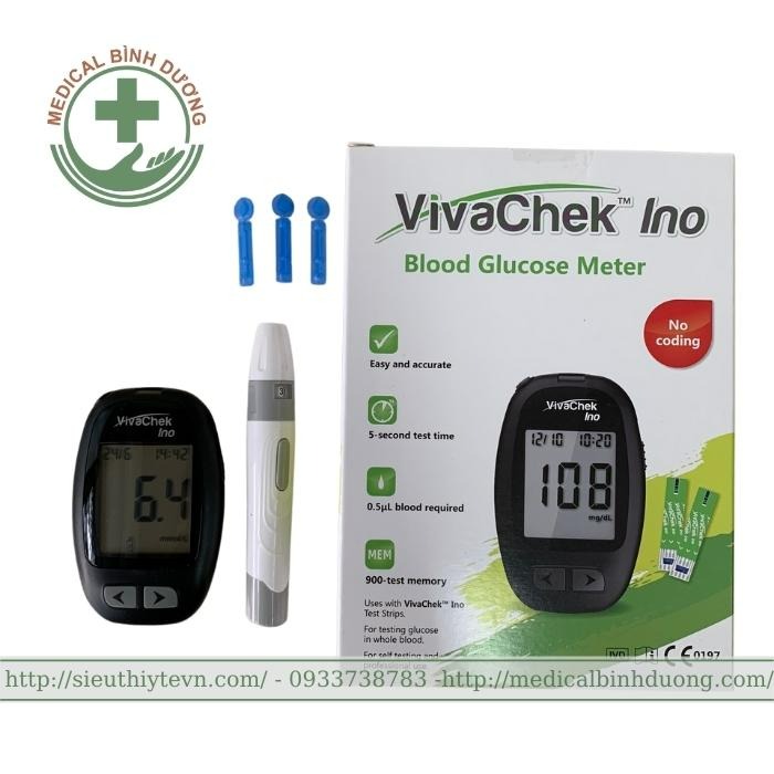 máy đo đường huyết viva check ino
