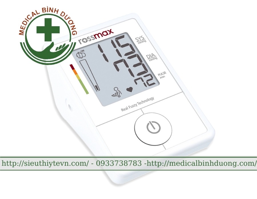 máy đo huyết áp bắp tay rossmax x1