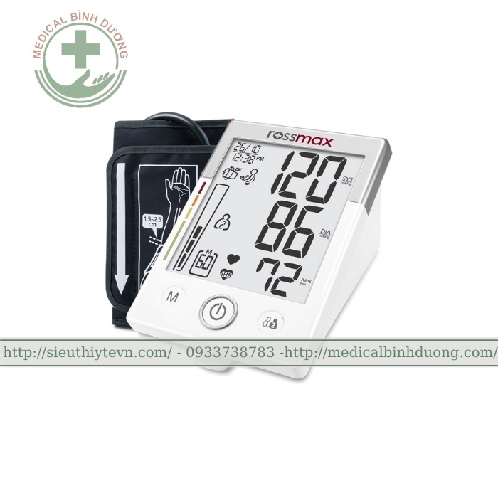máy đo huyết áp rossmax mw701f